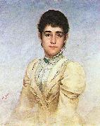 Almeida Junior, Portrait of Joana Liberal da Cunha